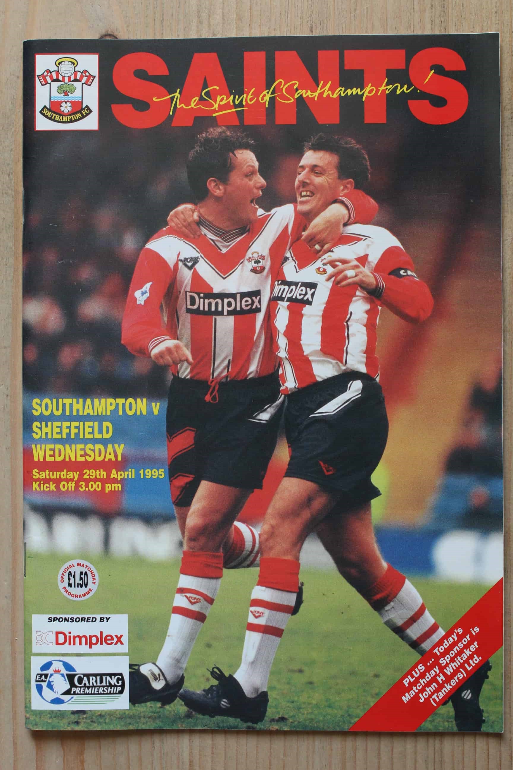 Southampton FC v Sheffield Wednesday FC 